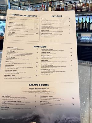 Menu photo 1 Coa Del Mar Eagle, ID
