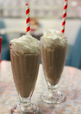 Photo of Moonlight Diner - Denver, CO, US. Peanut butter Oreo Ice Cream Shake!