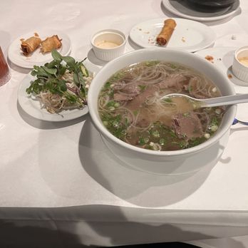 Pho Ginger - Pho with one meat choice (brisket) large size - Vietnamese Near Me - Albuquerque, New Mexico
