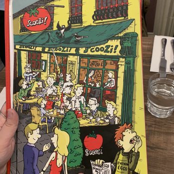 Scoozi - Menu cover - Italian Near Me - Cork, Colorado Scoozi - Menu cover - Italian Near Me - Cork, Colorado