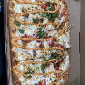 Panera Bread - Chipotle chicken and bacon flatbread pizza - Sandwiches Near Me - Hanford, California