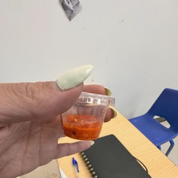 Very Juice Bar - Paid extra for hot sauce on the side and got a tiny container with maybe less than half a teaspoon of sauce in it. - Juice Bars & Smoothies Near Me - Brooklyn, New York