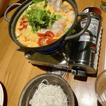 NEP Cafe - Seafood Tom Kha Hot pot - Breakfast & Brunch Near Me - Irvine, California