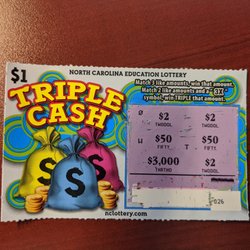North Carolina Education Lottery - $2 winner!