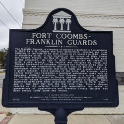 Fort Coombs Historical Marker - Fort Coombs Historical Marker, Apalachicola