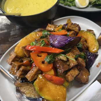 Luv2eat Thai Bistro - Pumpkin stir fry - Thai Near Me - Los Angeles, California Luv2eat Thai Bistro - Pumpkin stir fry - Thai Near Me - Los Angeles, California