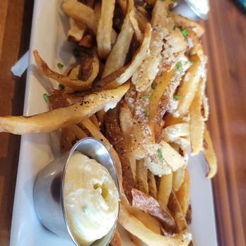 Burger Bach - Truffle parmesan fries - Burgers Near Me - Charlottesville, Virginia Burger Bach - Truffle parmesan fries - Burgers Near Me - Charlottesville, Virginia