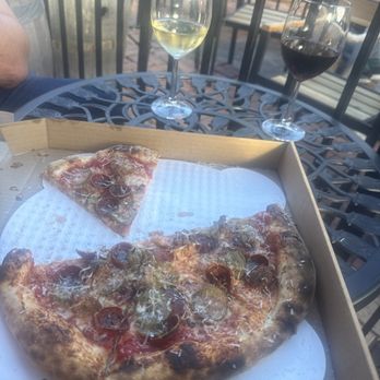 Slanging Dough - Sourdough pickle sausage pepperoni is where it's at!  So delicious and the best dough in town! - Pizza Near Me - Livermore, California