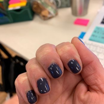 Palace Nails & Spa - Just sloppy! - Nail Salons Near Me - Burleson, Texas