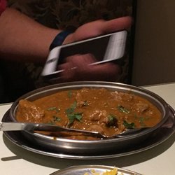 Cafe Tandoor - Rogan Josh: Lamb Curry cooked with ginger, garlic and & onions.  Rice was not included with this dish, it was at least $3.00 extra.