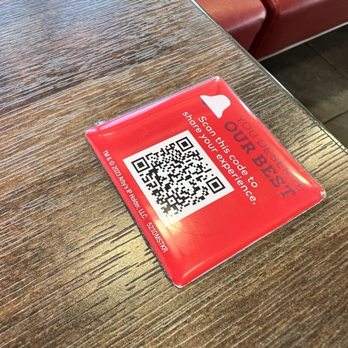 Arbys - QR code to review - Fast Food Near Me - Parker, Colorado