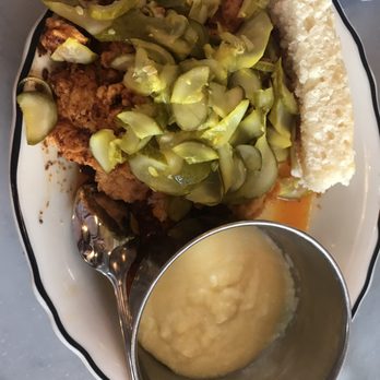 Jacob's Pickles - Hot chicken biscuit - Comfort Food Near Me - New York, New York Jacob's Pickles - Hot chicken biscuit - Comfort Food Near Me - New York, New York