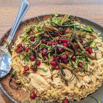 Imad’s Syrian Kitchen - Makmour Jaj chicken dish - Syrian Near Me - London, XGL Imad’s Syrian Kitchen - Makmour Jaj chicken dish - Syrian Near Me - London, XGL
