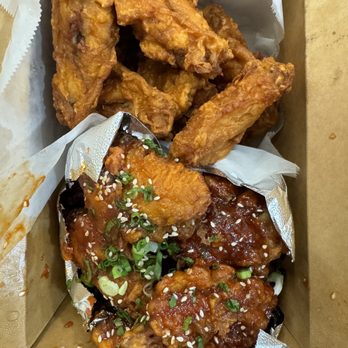 Ttobongee Chicken - #3. Half and Half Chicken Wings ($34.99) - as of 11/30/23 - Korean Near Me - Santa Clara, California Ttobongee Chicken - #3. Half and Half Chicken Wings ($34.99) - as of 11/30/23 - Korean Near Me - Santa Clara, California