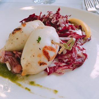 Senti Restaurant - Octopus stuffed with shrimp.  Looks amazing. The flavors are simple. - Italian Near Me - Pittsburgh, Pennsylvania