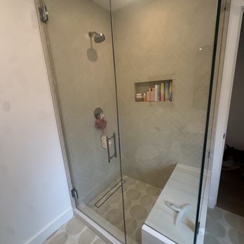 RGE Stone - Full shower with Bench - Building Supplies Near Me - Anaheim, California RGE Stone - Full shower with Bench - Building Supplies Near Me - Anaheim, California