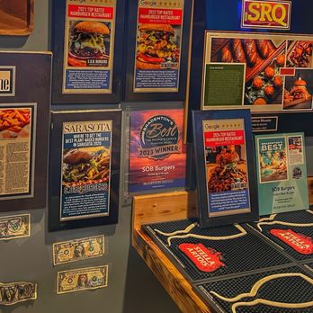 SOB Burgers - Tons of awards.. well deserved no doubt - Burgers Near Me - Bradenton, Florida SOB Burgers - Tons of awards.. well deserved no doubt - Burgers Near Me - Bradenton, Florida
