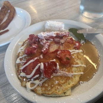 Loaded Cafe - NY Strawberry Cheesecake - Breakfast & Brunch Near Me - Gardena, California