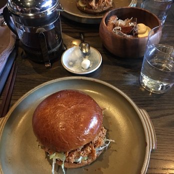 Roister - Fried chicken sandwich - New American Near Me - Chicago, Illinois Roister - Fried chicken sandwich - New American Near Me - Chicago, Illinois