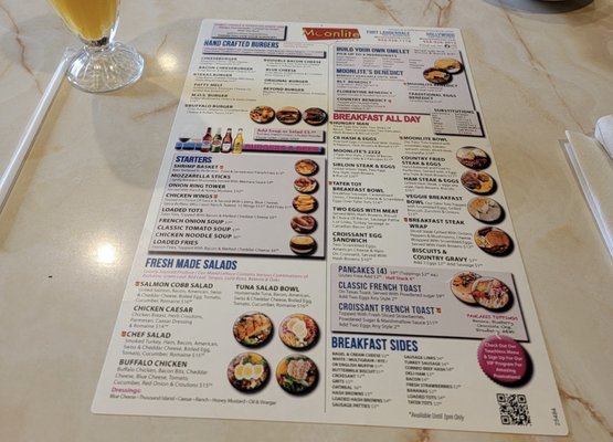 Menu photo 1 Moonlite Diner Fort Lauderdale, FL Menu photo 1 Moonlite Diner Fort Lauderdale, FL