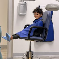 SmileBuilders Children's Dentistry & Orthodontics - My son getting X rays at smile builders