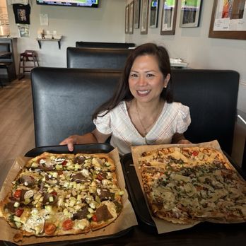 Olive’s Fresh Pizza Bar - Large portions! This is a regular Olympian and Italian Farmer pizza - Pizza Near Me - Edina, Minnesota Olive’s Fresh Pizza Bar - Large portions! This is a regular Olympian and Italian Farmer pizza - Pizza Near Me - Edina, Minnesota