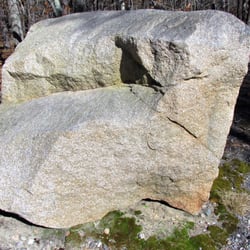 Princess Beach Conservation Area - Lots of cool glacial boulders loitering around.