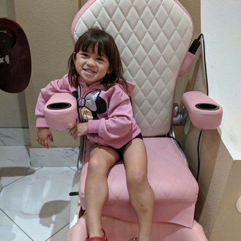 Americans Nails and Spa - Princess chair for a little princess. - Nail Salons Near Me - Humble, Texas Americans Nails and Spa - Princess chair for a little princess. - Nail Salons Near Me - Humble, Texas