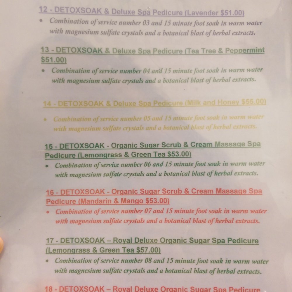 Royal Nails and Spa - Pedicure Menu - Nail Salons Near Me - Columbus, Georgia Royal Nails and Spa - Pedicure Menu - Nail Salons Near Me - Columbus, Georgia