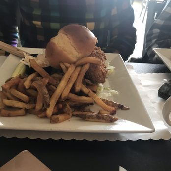 The Tea Kettle Restaurant - Southern Chicken sandwich and fries. - Breakfast & Brunch Near Me - Old Saybrook, Connecticut The Tea Kettle Restaurant - Southern Chicken sandwich and fries. - Breakfast & Brunch Near Me - Old Saybrook, Connecticut