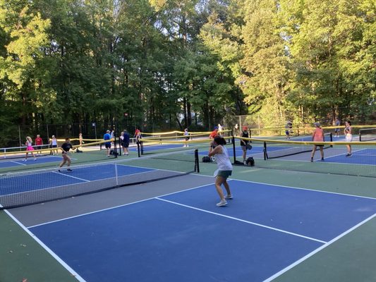 Rockwood Park pickleball courts