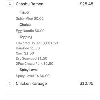 Ichitaru Ramen - I'm never paying this much for ramen again... - Ramen Near Me - Cypress, California