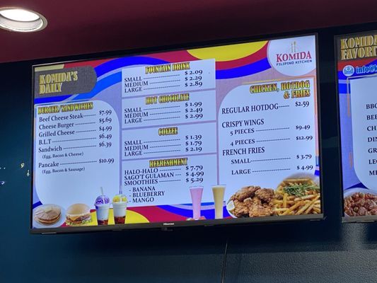 Menu photo 1 Komida: Filipino Kitchen Glen Burnie, MD Menu photo 1 Komida: Filipino Kitchen Glen Burnie, MD