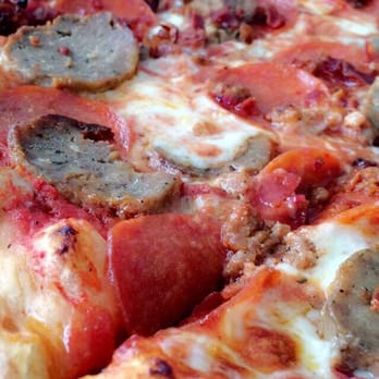 Roccos Pizza - Meat lovers pizza - Pizza Near Me - Patterson, New York