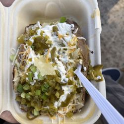 Ana's Corn - Loaded potato without bacon