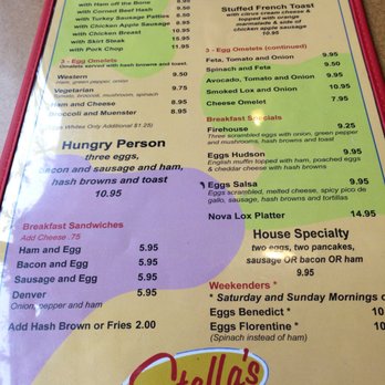 Stella's Diner - Menu - Diners Near Me - Chicago, Illinois