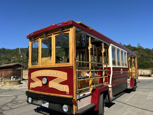 Napa Valley Wine Trolley by null