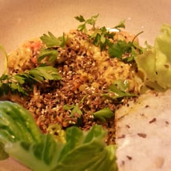 Holm - Rissotto de mote! Exquisito.