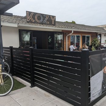 Kozy - Outside Entrance/Patio - Coffee & Tea Near Me - Goleta, California