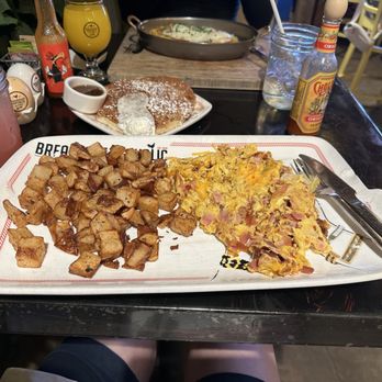 Breakfast Republic - Portuguese Scramble - Breakfast & Brunch Near Me - Costa Mesa, California Breakfast Republic - Portuguese Scramble - Breakfast & Brunch Near Me - Costa Mesa, California