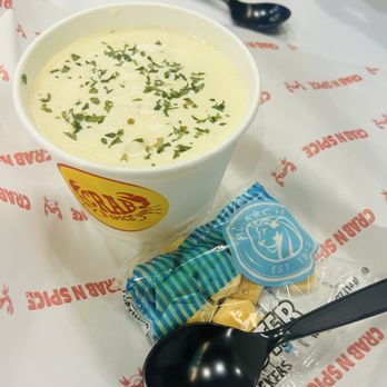 Crab N Spice - Delicious Clam Chowder - Seafood Near Me - Corona, California