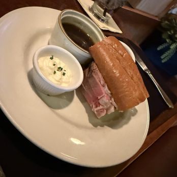 Hap's Original Steaks & Seafood - 1/2 of the sandwich. Generous portion perfect to share. - Seafood Near Me - Pleasanton, California
