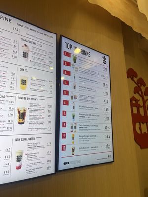 Menu photo 6 Cha Redefine Costa Mesa, CA