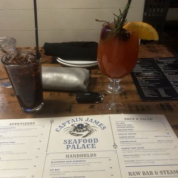Captain James Landing - Sangria - Seafood Near Me - Baltimore, Maryland