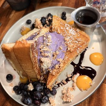 Toast Kitchen & Bakery - Ube French Toast - Breakfast & Brunch Near Me - Tustin, California