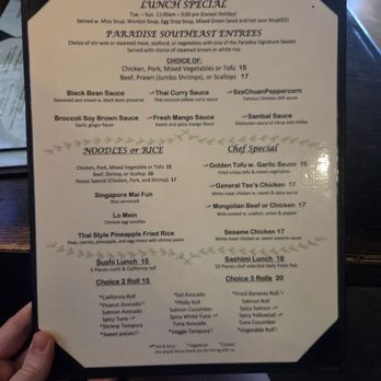 Asian Paradise - Menu - Asian Fusion Near Me - Loveland, Ohio Asian Paradise - Menu - Asian Fusion Near Me - Loveland, Ohio