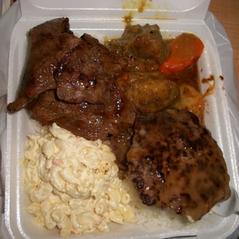 One Plus One Drive Inn - Mix Plate - Chinese Near Me - Honolulu, Hawaii One Plus One Drive Inn - Mix Plate - Chinese Near Me - Honolulu, Hawaii