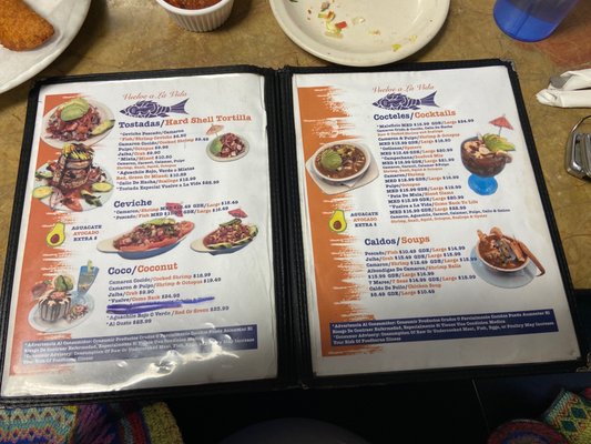 Menu photo 1 Mariscos Vuelve a La Vida Glendale, AZ