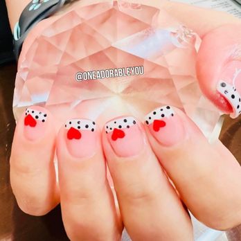 One Adorable You - Valentine's Nails #gelnails #squovalnails #valentinesnails #frenchnails #nailart #renonails #sparksnails #775nails - Nail Technicians Near Me - Reno, Nevada One Adorable You - Valentine's Nails #gelnails #squovalnails #valentinesnails #frenchnails #nailart #renonails #sparksnails #775nails - Nail Technicians Near Me - Reno, Nevada