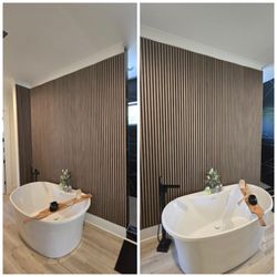 Andrei Home Repair Services - Custom wall paneling for master bath